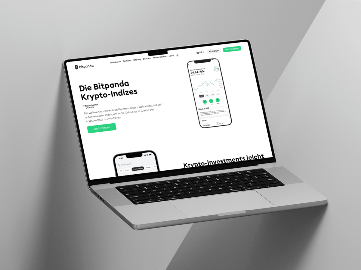 Krypto-Indizes bei Bitpanda