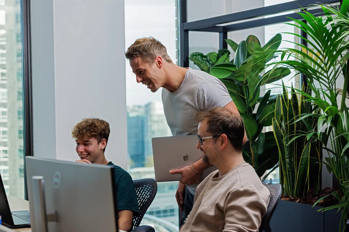 Das Team von Crypto Insiders