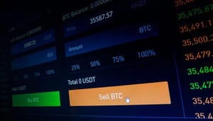 bitcoin-sell Der Bitcoin-Kurs bleibt stabil, da Neulinge seltener verkaufen