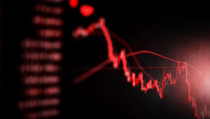 Bitcoin-ETF-crypto-daling Crypto markt in spanning, kans op dump van €1,21 miljard GBTC