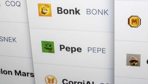 pepe-memecoin-crypto-stijgt Crypto Radar: PEPE stijgt +40%, handelsvolume explodeert