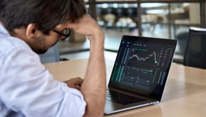 bitcoin-trader-wachtend Aanstormende bitcoin halving kan aflopen in maandenlange patstelling