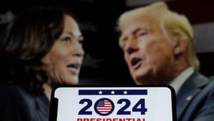 crypto-trump-harris Wie wint de cryptoharten? Één kandidaat krijgt duidelijke voorkeur