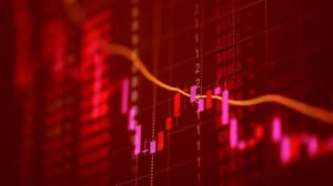 Crypto koersen kleuren rood De cryptomarkt kleurt rood