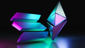 Solana dreigt Ethereum van troon te stoten met inhalen van inkomsten Solana dreigt Ethereum van troon te stoten met inhalen van inkomsten