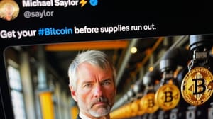 Bitcoin fällt und Saylor bestellt ein Flugzeug Bitcoin fällt und Saylor bestellt ein Flugzeug