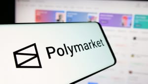 Een afbeelding van het grootste crypto gokplatform en betmaker, genaamd Polymarket Een afbeelding van het grootste crypto gokplatform en betmaker, genaamd Polymarket
