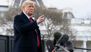 Donald Trump pers (1) Bitcoin stijgt richting $100.000: Trump belooft vandaag 'grote' handelsdeal