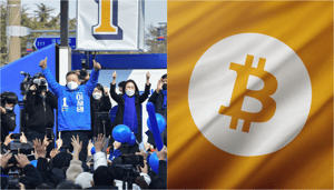 Bitcoin-president Lee Jae-myung wint verkiezingen Bitcoin-president Lee Jae-myung wint verkiezingen