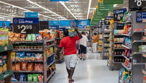 Man Verenigde Staten supermarkt Bitcoin koers pauzeert, ethereum breekt los - vanmiddag wordt cruciaal