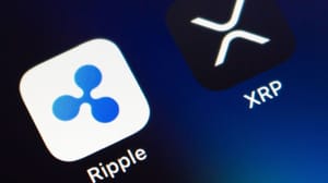 XRP-ripple-logo's-op-telefoon