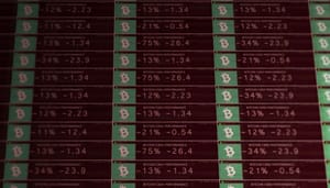 bitcoin-transacties-op-blockchain-rood