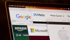 Google-amazon-meta-apple So profitierst du vom Erfolg von Apple, Microsoft und Amazon