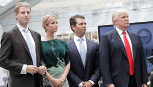 foto van trump familie foto van trump familie
