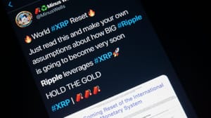 XRP reset tweet XRP reset tweet