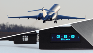 bitcoin private jet