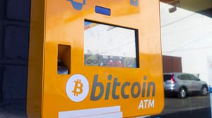 Een afbeelding van een bitcoin (BTC) automaat in Los Angeles Een afbeelding van een bitcoin (BTC) automaat in Los Angeles
