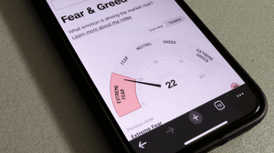 Fear Greed Index op Extreme Fear