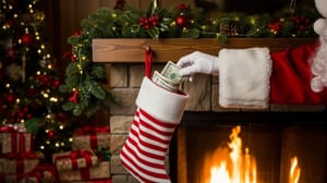 Shutterstock_2695747903 Santa Rally und Kryptomarkt erklärt
