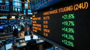 Crypto koersen op matrixbord op 6 januari cryptoradar