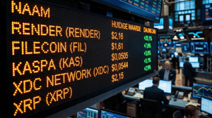 Crypto koersen op matrixbord Crypto koersen op matrixbord