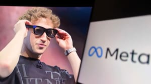 Een afbeelding van Meta, het bedrijf achter Facebook, Instagram en Whatsapp, met CEO Mark Zuckerberg Een afbeelding van Meta, het bedrijf achter Facebook, Instagram en Whatsapp, met CEO Mark Zuckerberg