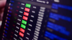 Een afbeelding van marktdata over een crypto munt of aandeel zoals bitcoin (BTC) Een afbeelding van marktdata over een crypto munt of aandeel zoals bitcoin (BTC)