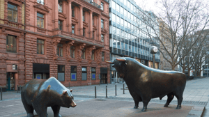 Foto van Deutsche Börse Foto van Deutsche Börse