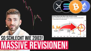 Revisionen statt Rallye: Weshalb Bitcoin trotz guter Makrodaten fällt Revisionen statt Rallye: Weshalb Bitcoin trotz guter Makrodaten fällt