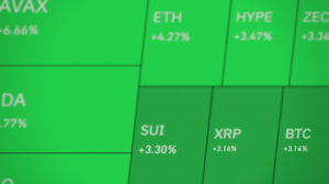 cryptomarkt-kleurt-groen Bitcoin-Kurs steigt über 60.000 Euro nach Iran-Nachrichten