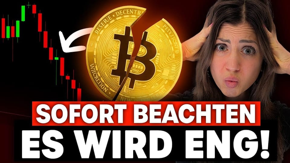 Bitcoin: Warum es jetzt wieder gefährlich aussieht