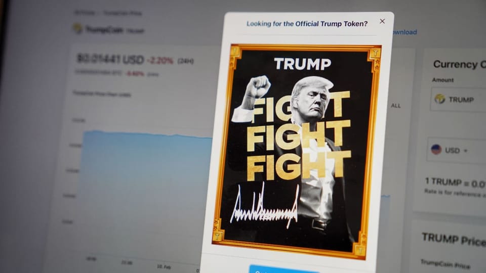 Krypto-Investor zahlt 7 Mio. Dollar für Trump-Dinner