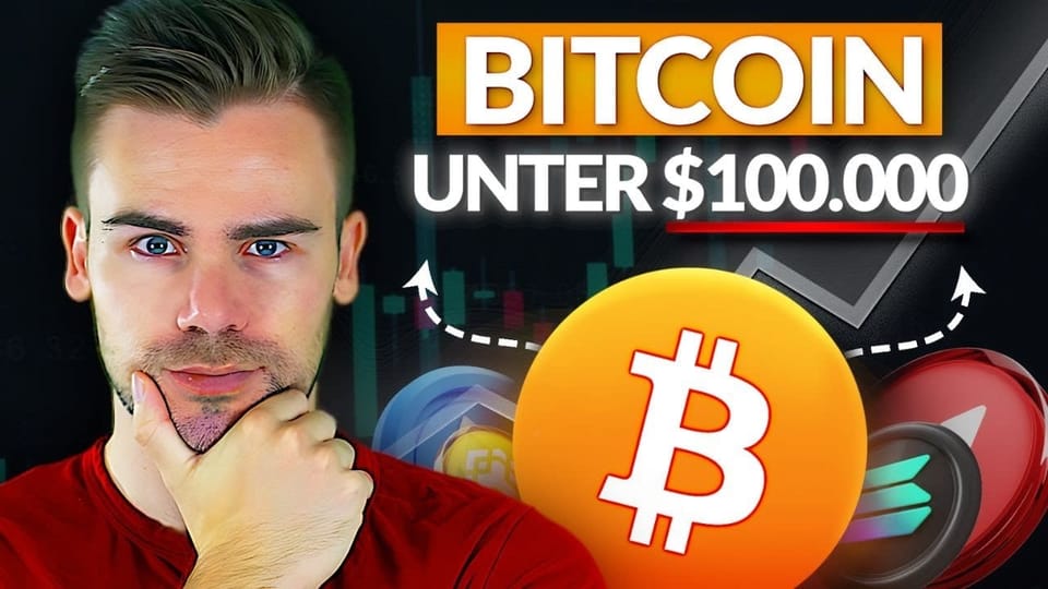 Bitcoin unter 100.000 $ – Mein Re-Invest inmitten der Panik