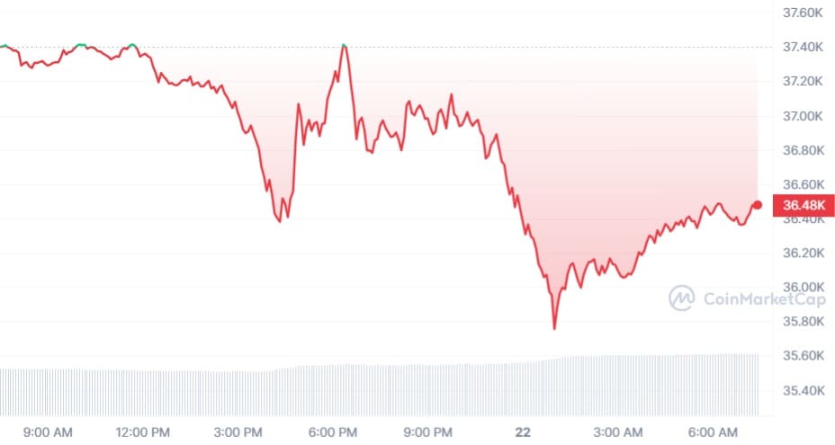 Bitcoin koers CoinMarketCap