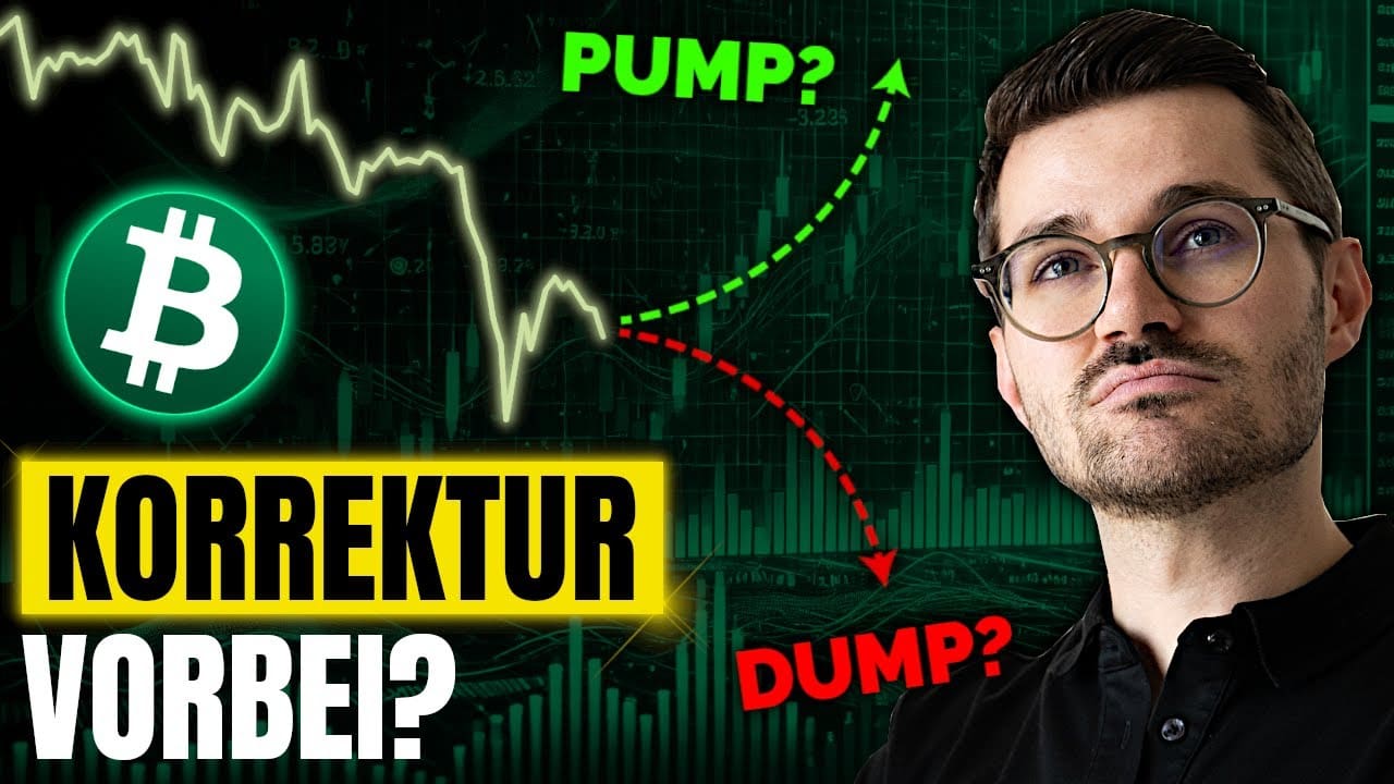 Bitcoin Kursanalyse: Verkaufsdruck oder bullisches Reversal?