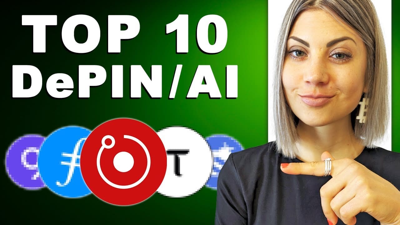Top 10 DePIN AI Coins 2024: Marktpotenzial von 3,5 Billionen Dollar