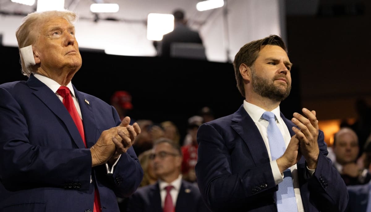 trump-vance-bijeenkomst Trump crypto daalt plotseling 94% door mogelijke fraude insiders