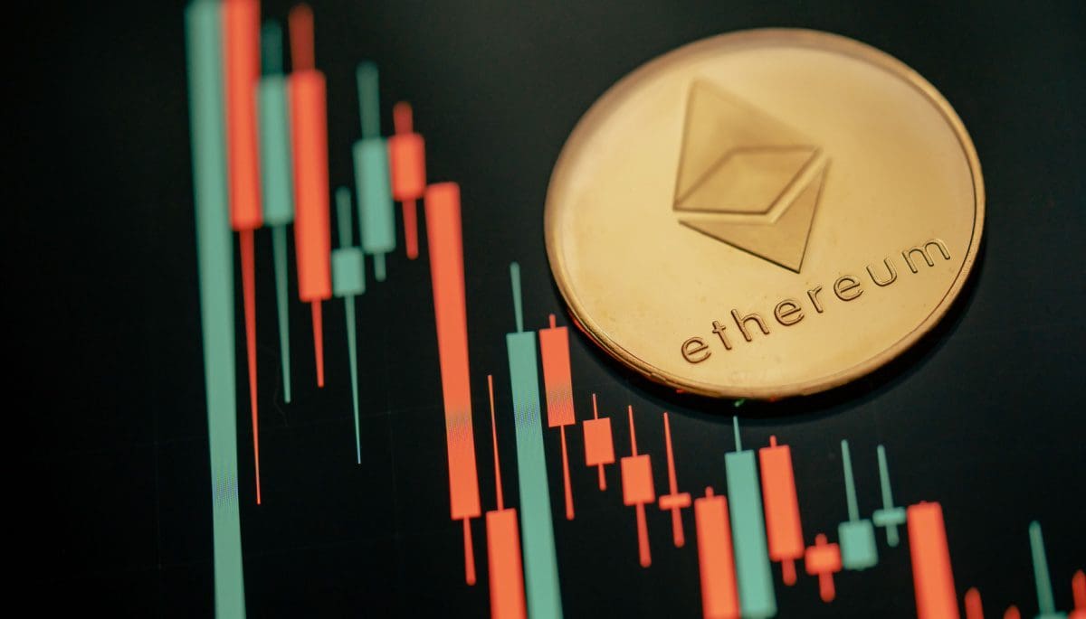ethereum-underperforms-bitcoin Ethereum presteert 44% slechter dan bitcoin sinds nieuw systeem