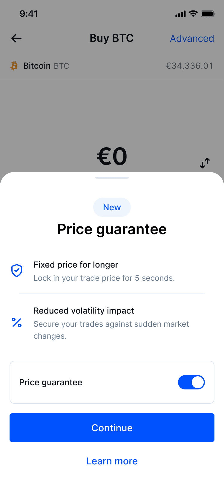 Bitvavo prijsgarantie