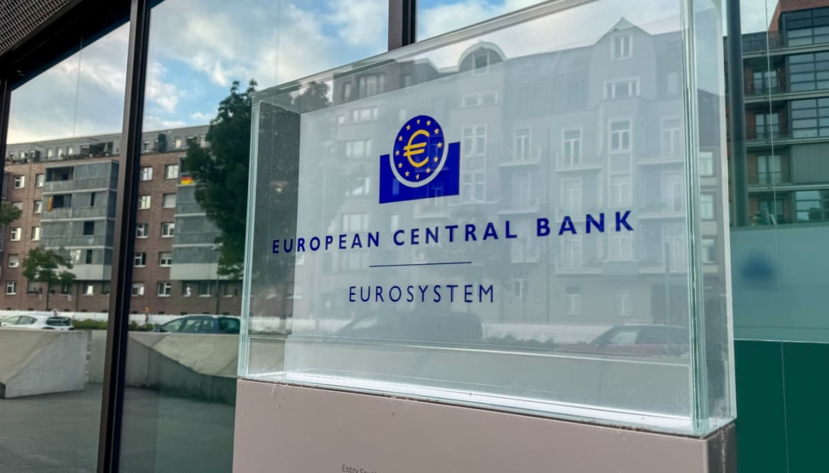 Een afbeelding van de europese centrale bank