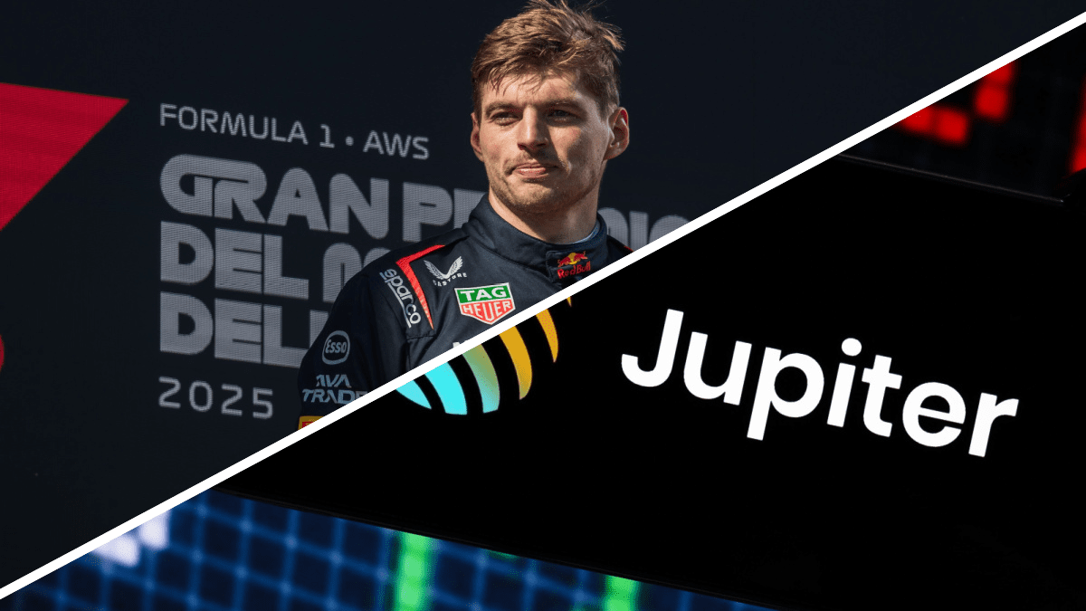 Neue Kryptobörse Jupiter lässt dich auf Max Verstappen wetten