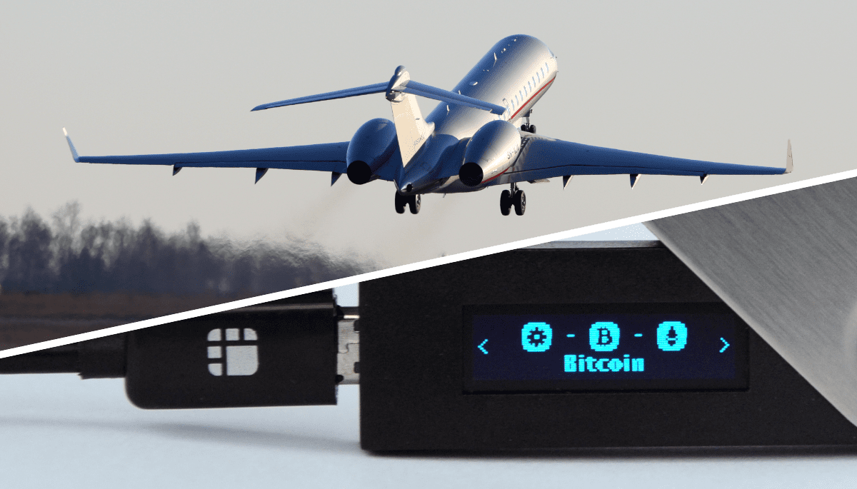 bitcoin private jet bitcoin private jet