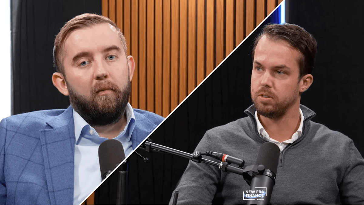 Michael van de Poppe en Chainlink oprichter tijdens de New Era Finance podcast Michael van de Poppe en Chainlink oprichter tijdens de New Era Finance podcast