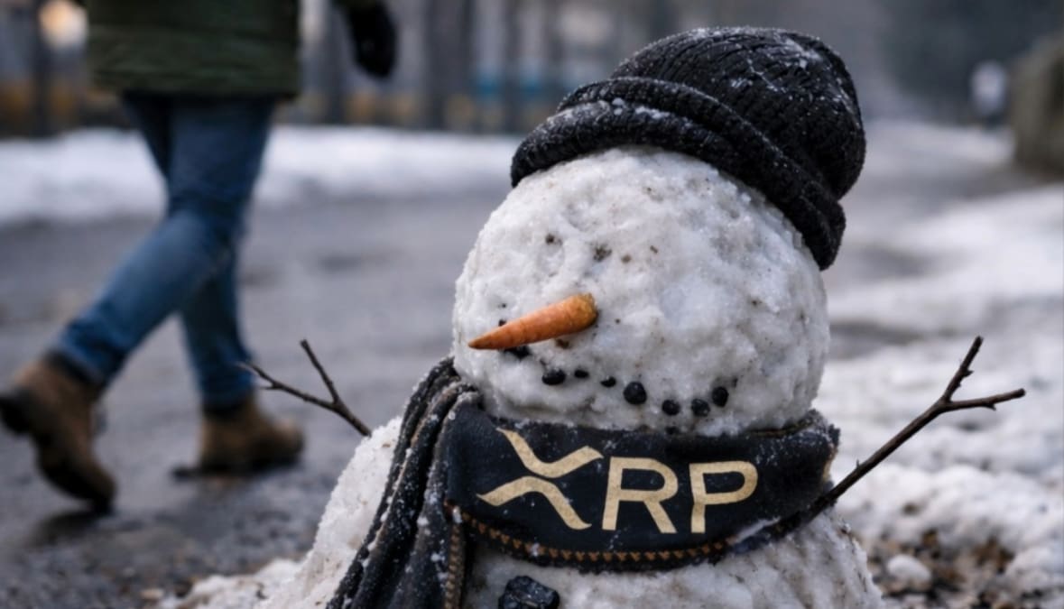 Ripple XRP sneeuwpop Ripple's cryptomunt XRP