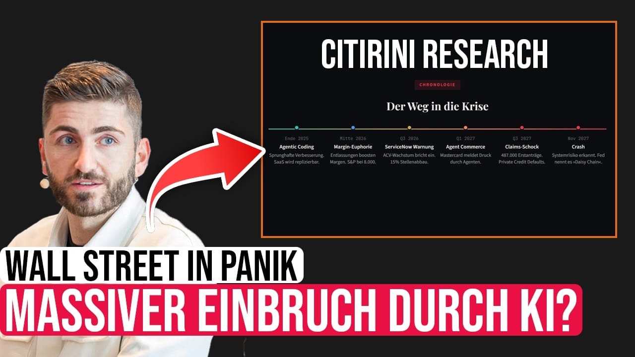 Droht durch KI eine globale Wirtschaftskrise? Droht durch KI eine globale Wirtschaftskrise?