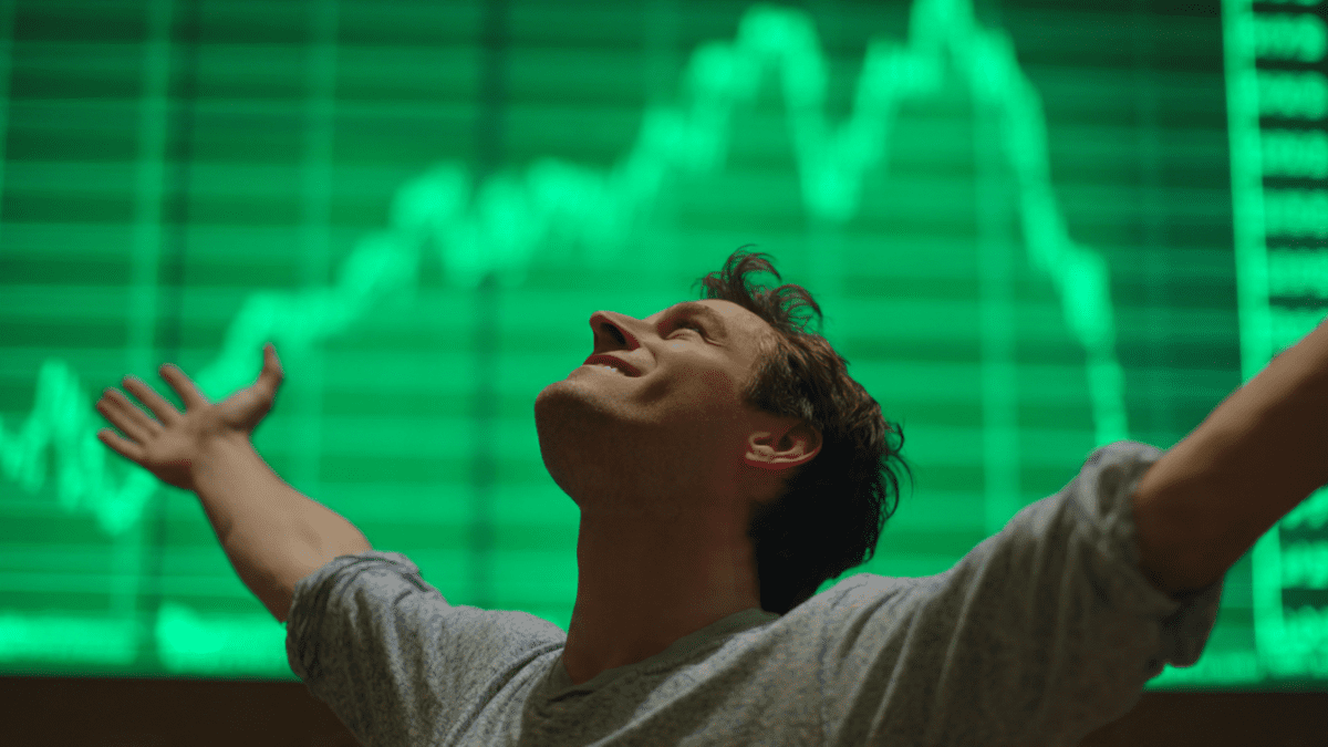 groene-grafiek-aandelen-crypto Aktien schießen nach oben und Krypto hinkt hinterher – Kraken bringt Lösung auf den Markt